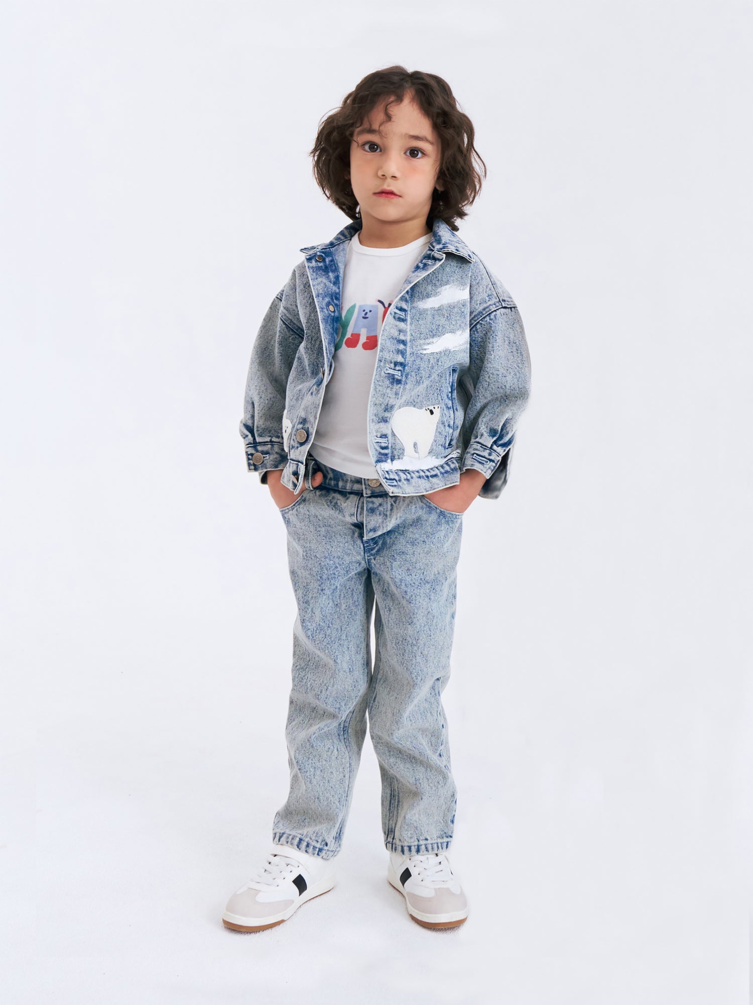 POLAR DENIM SET (JACKET + PANTS)